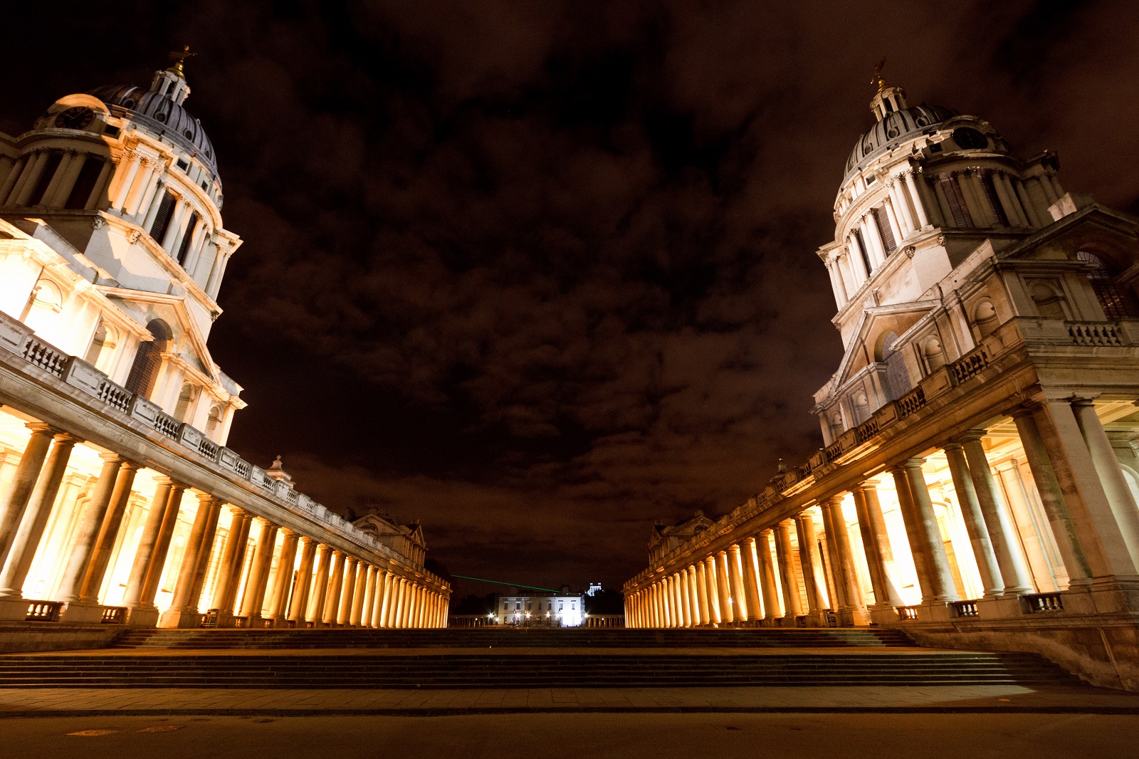 Painted Hall at Old Royal Naval College, grand columns, ideal for gala dinners and events. - Banner