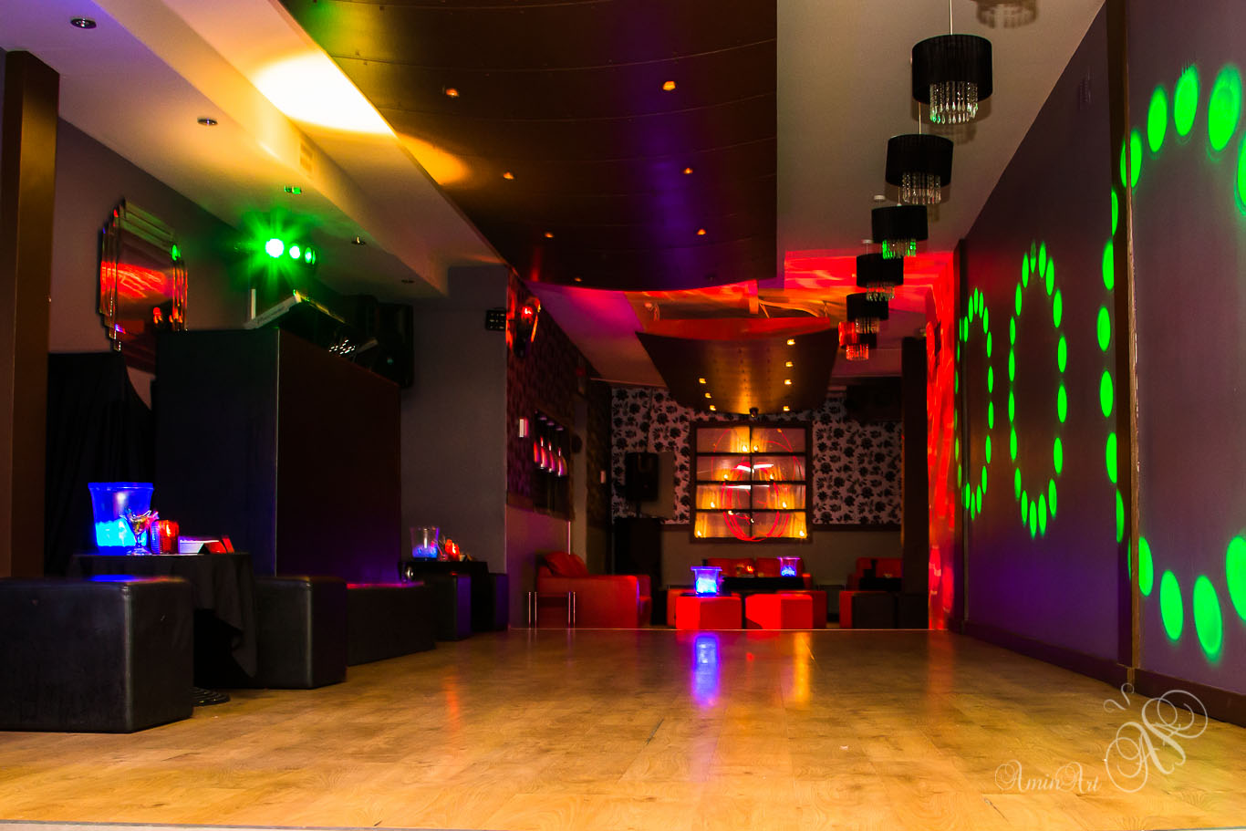 Versatile event space at SILK CAMDEN with contemporary decor and dynamic lighting. - Banner