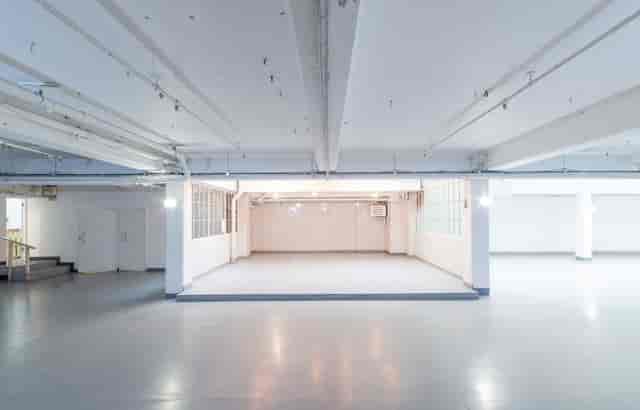 Spacious Main Gallery at The Vinyl Factory Soho, ideal for creative events and workshops.