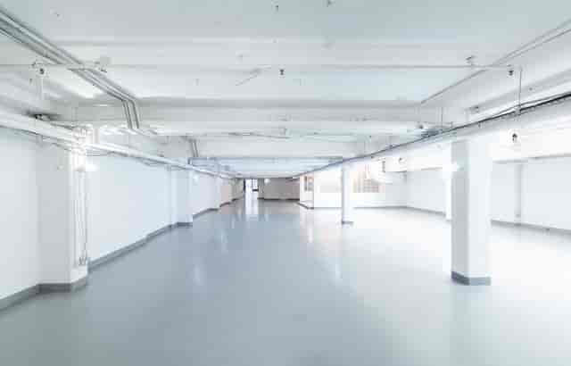 Spacious Main Gallery at The Vinyl Factory Soho, ideal for versatile events and exhibitions.