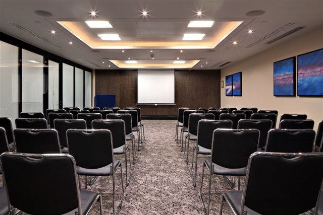 Turner Suite meeting room at Leonardo Royal Hotel, ideal for seminars and workshops.