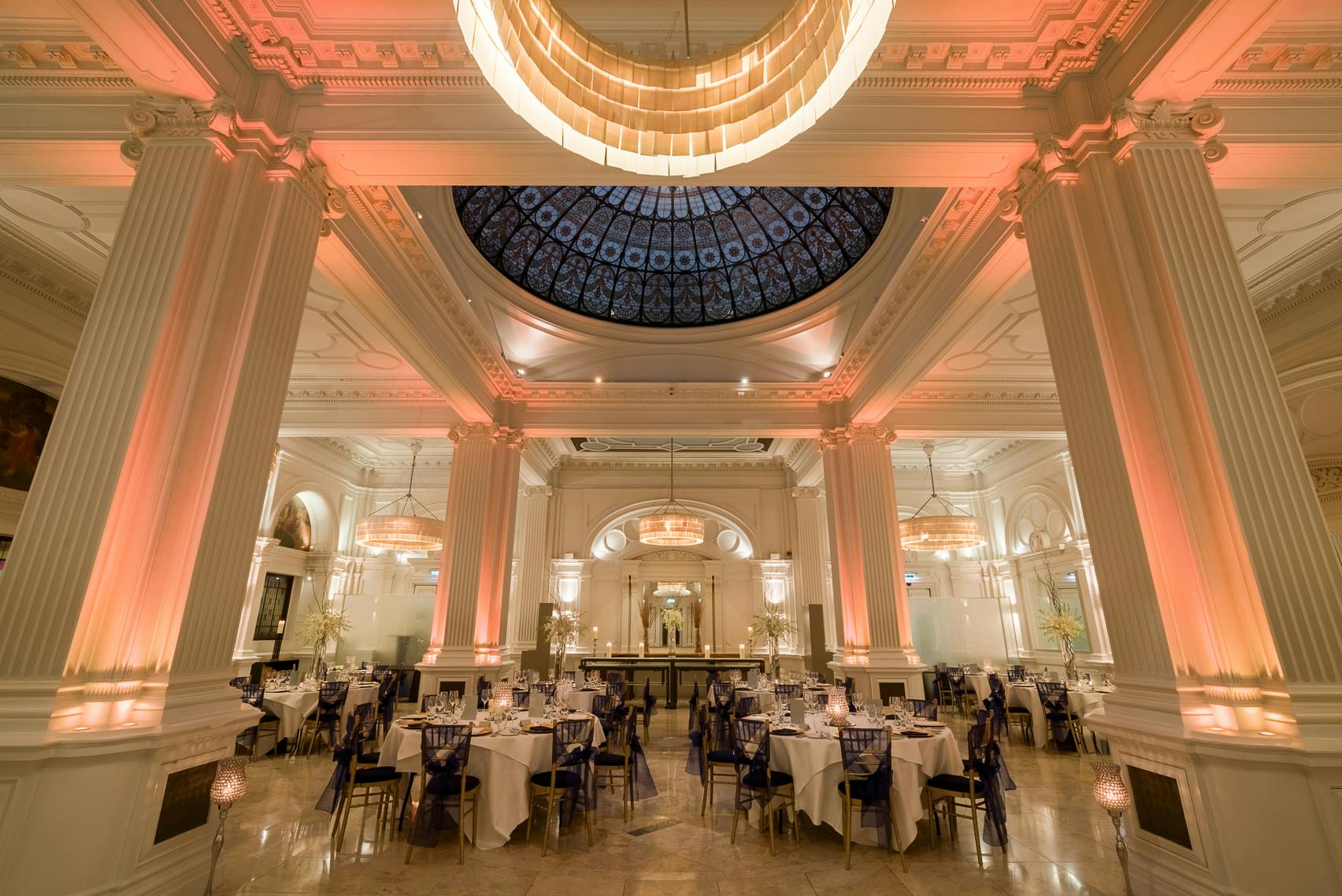 Elegant 1901 Ballroom at Andaz London, ideal for galas and corporate events.