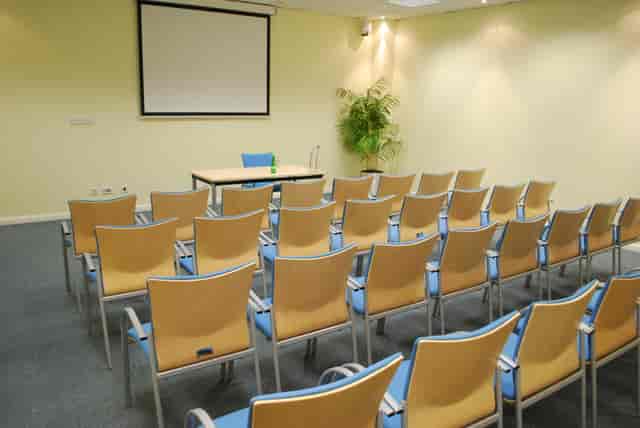 Meeting room at The Ark Conference Centre, ideal for presentations and workshops.