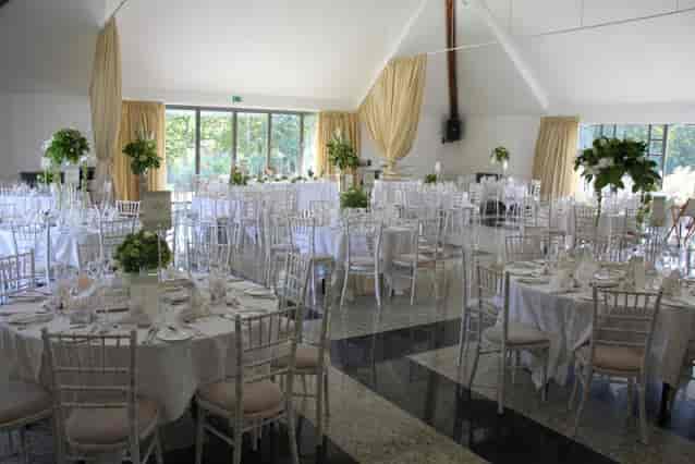 Elegant ballroom at Leverhulme Hotel, perfect for weddings and formal events.