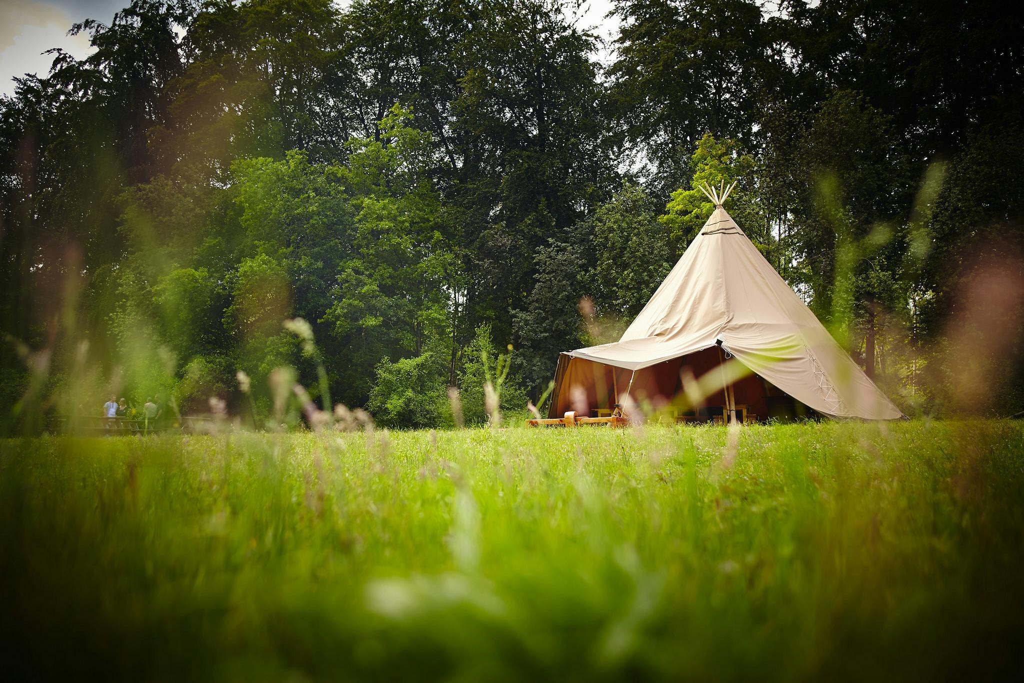 Spacious Forest Tepee venue in Forest of Dean for weddings and corporate retreats.