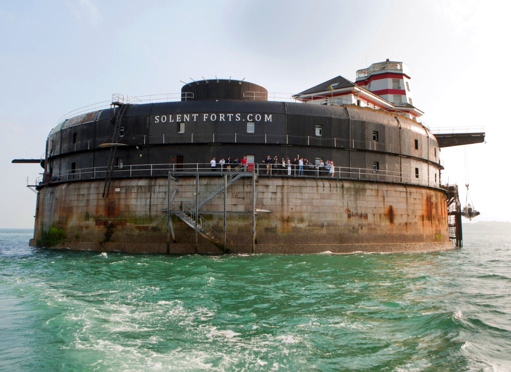 Ward Room in No Man's Fort, unique venue for maritime meetings and events.