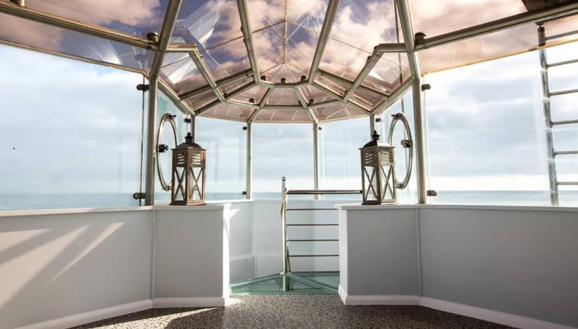 Boardroom in No Man's Fort with panoramic views for intimate meetings and events.