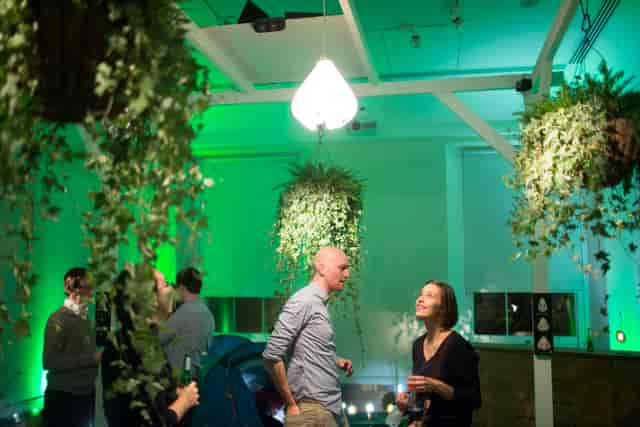 Rolls Royce in Prince Philip House, vibrant event space for networking and creativity.