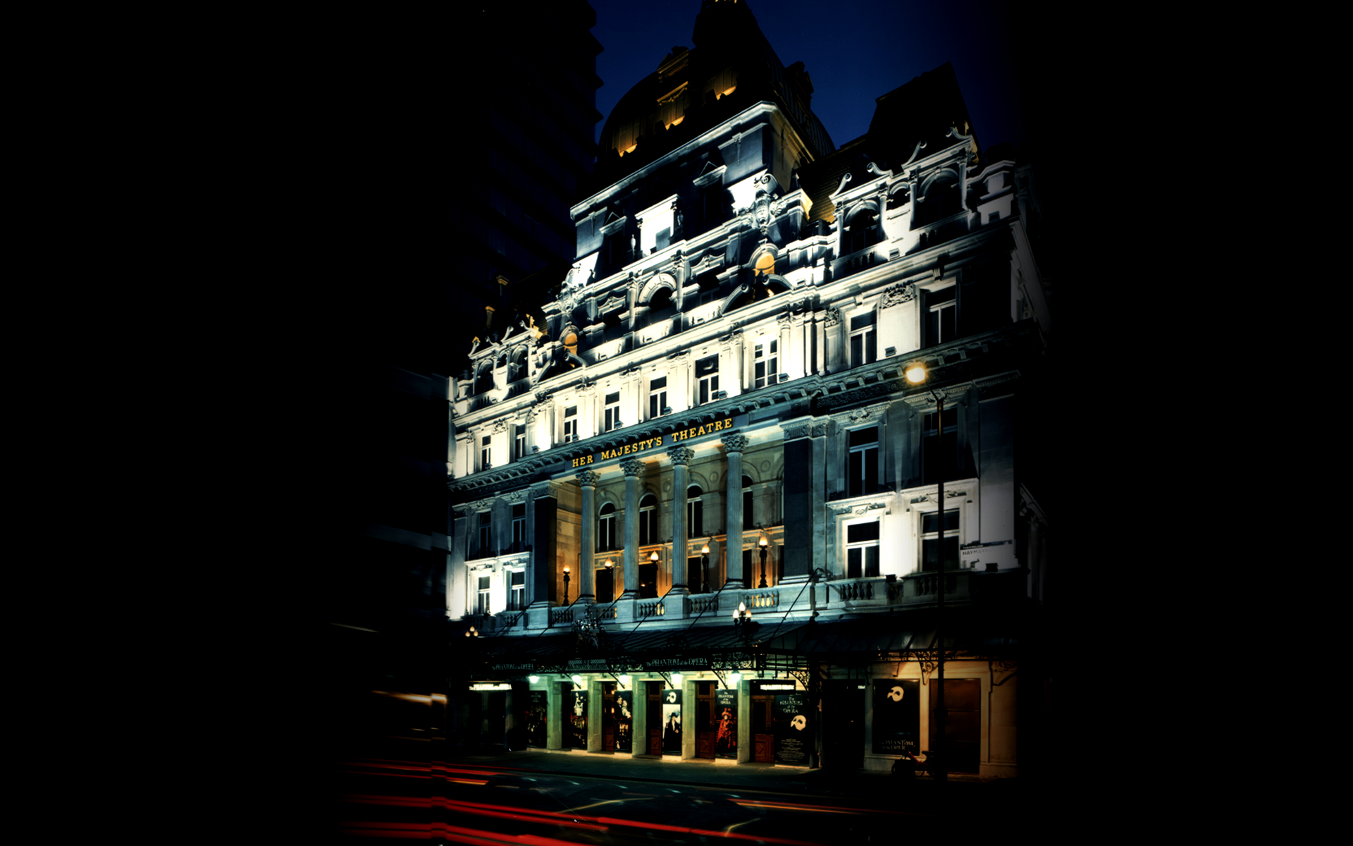 Dome Room at Her Majesty's Theatre, elegant venue for upscale events and galas. - Banner
