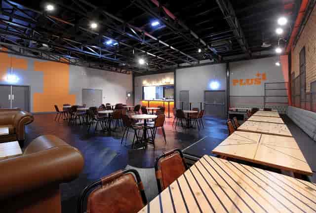 Versatile event space at Manchester Arena with flexible seating for corporate functions.