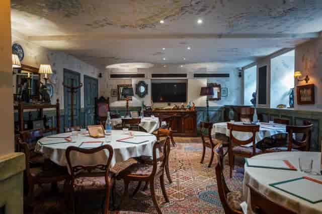 Intimate dining space with vintage decor for private events at The Zetter Clerkenwell.