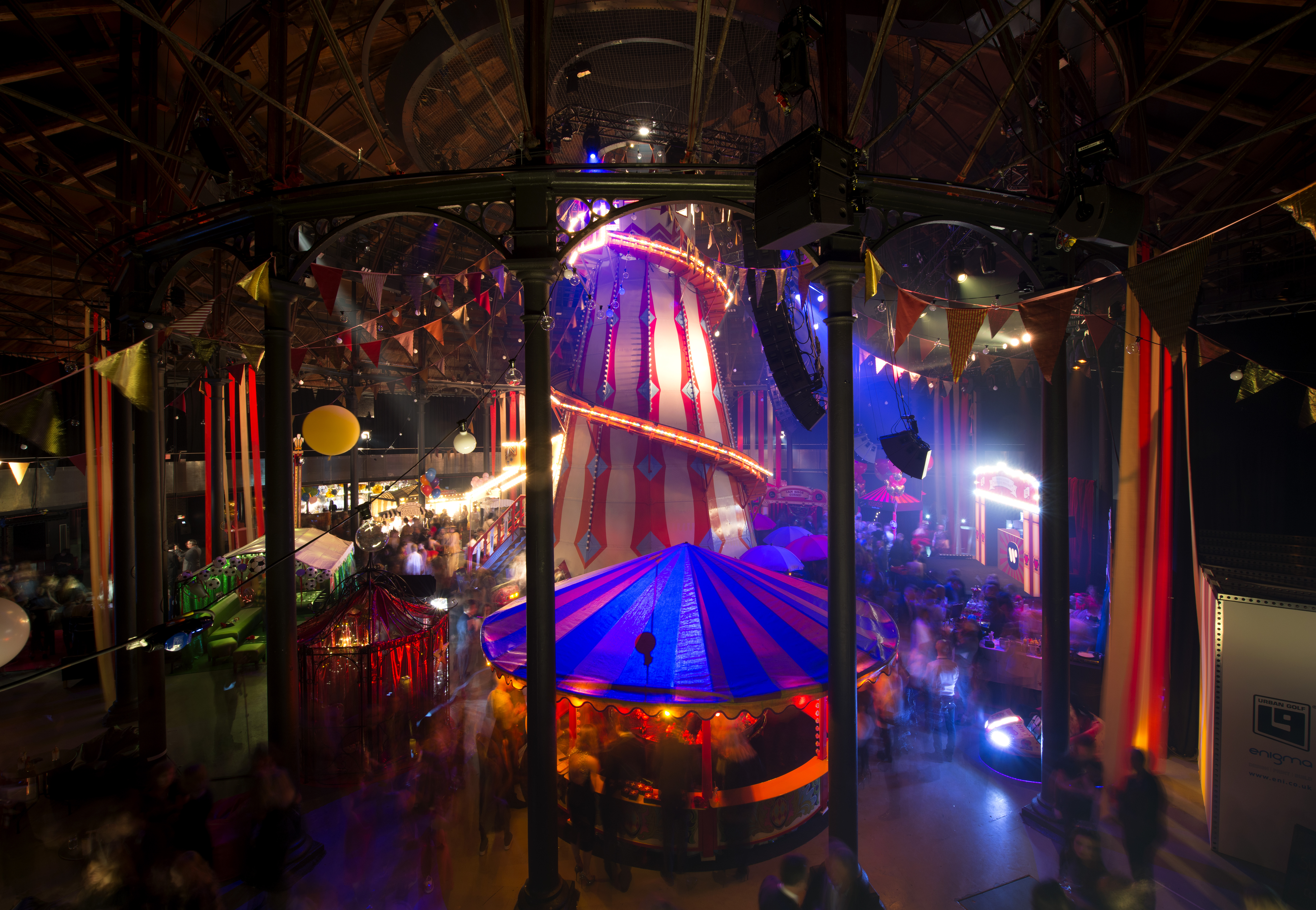 The Roundhouse helter skelter