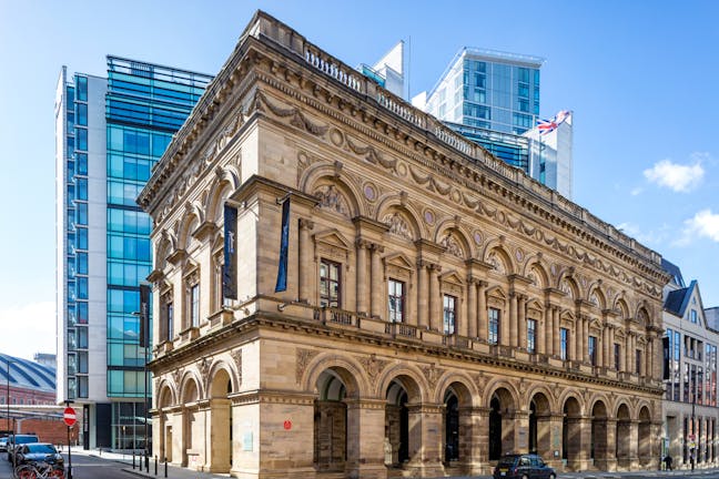 Exterior of the Radisson Blu Edwardian, Manchester