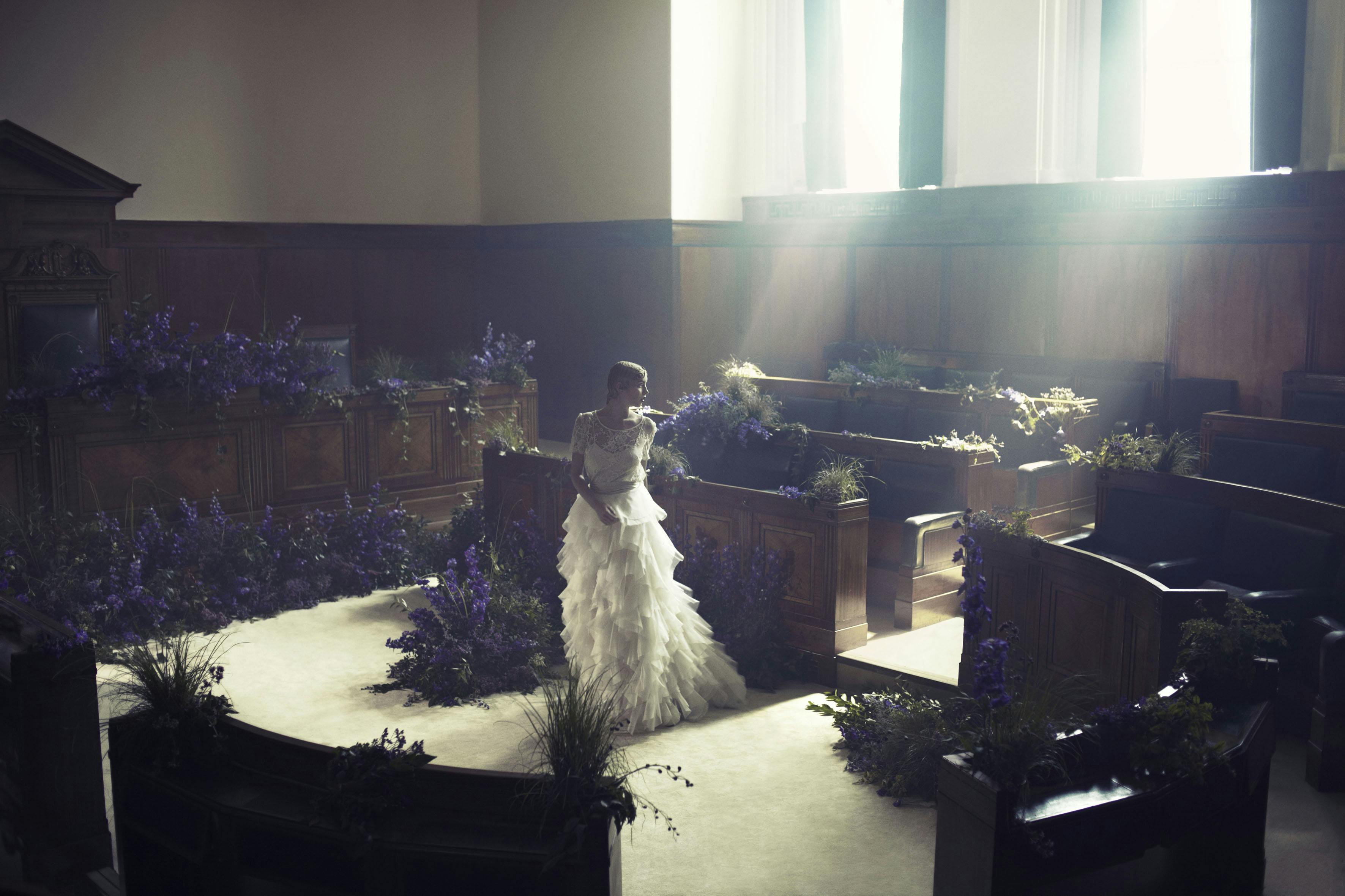 Elegant Council Chamber at Town Hall Hotel, perfect for weddings and intimate ceremonies.