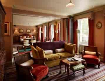 Cozy meeting space at The Zetter Clerkenwell, ideal for gatherings and brainstorming.