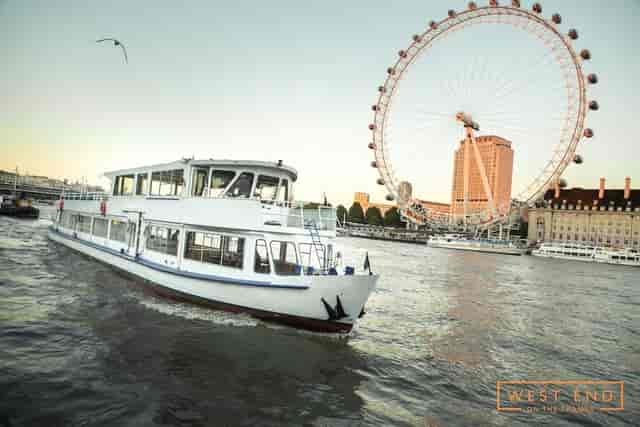 The Vessel on the Thames, elegant boat venue for corporate events and private celebrations.