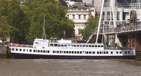 Whole Vessel riverboat venue for corporate gatherings and social events on water.