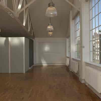 The Studio at The Showroom: Industrial blank-canvas event space for workshops and pop-ups.