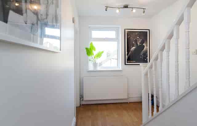 Large Music Room in artsHouse, bright hallway for meetings and events, inviting atmosphere.