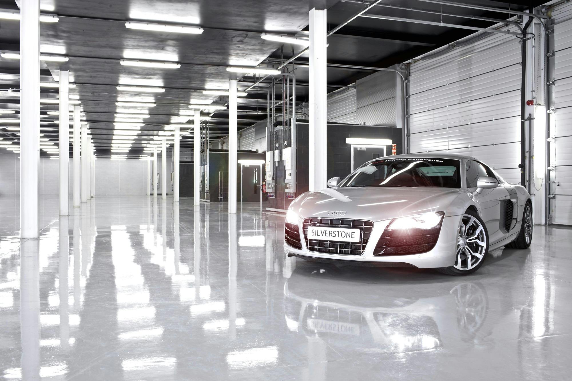 Pit Garages at Silverstone: modern venue for luxury automotive events and product launches.