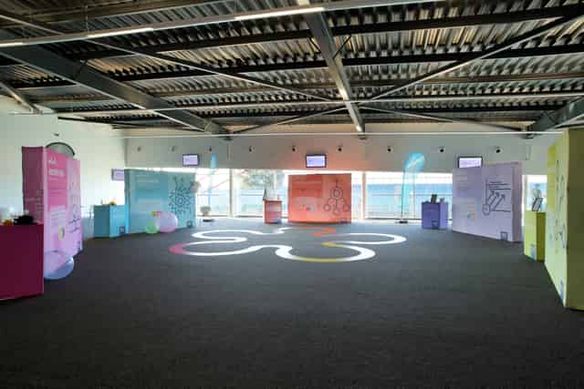 Hall 1 and Hall 1 mezzanine