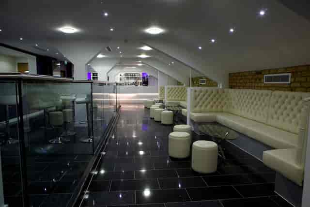 Coppell 2010 event space at Selhurst Park, featuring plush seating and elegant design.
