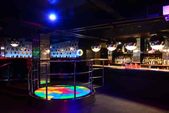 Vibrant Groovy Wonderland dance floor at Loop Bar, ideal for lively parties and events.