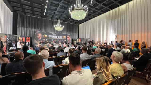 Sports press conference, Glaziers Hall, branding, chandeliers