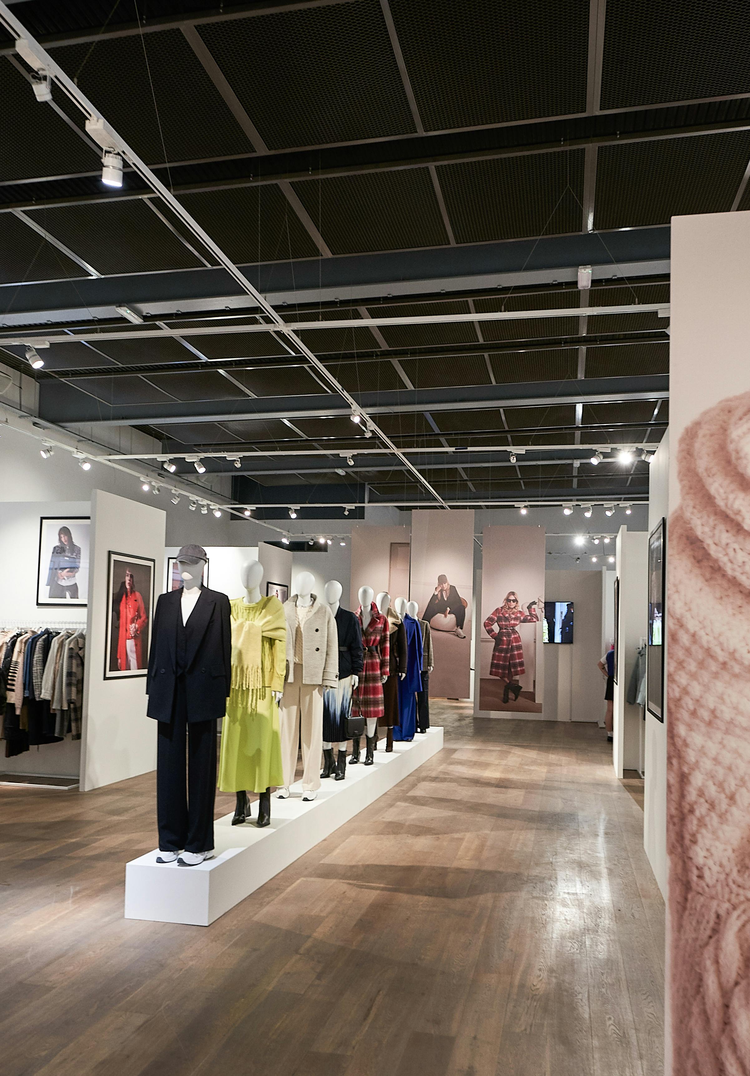 Fashion showroom in West Gallery, Mall Galleries, ideal for product launches and events.