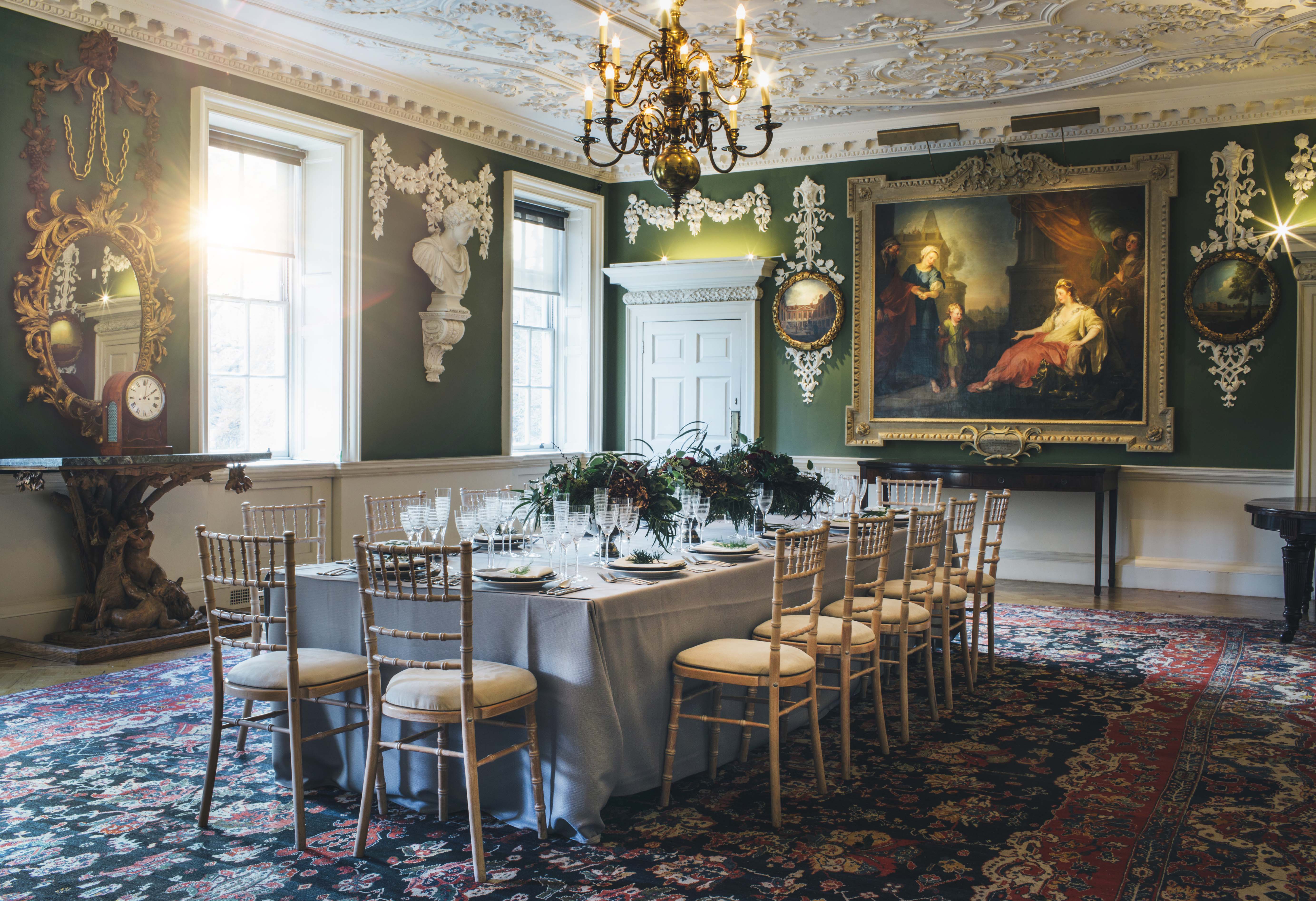 Elegant dining room at The Foundling Museum, perfect for intimate events and gatherings. - Banner