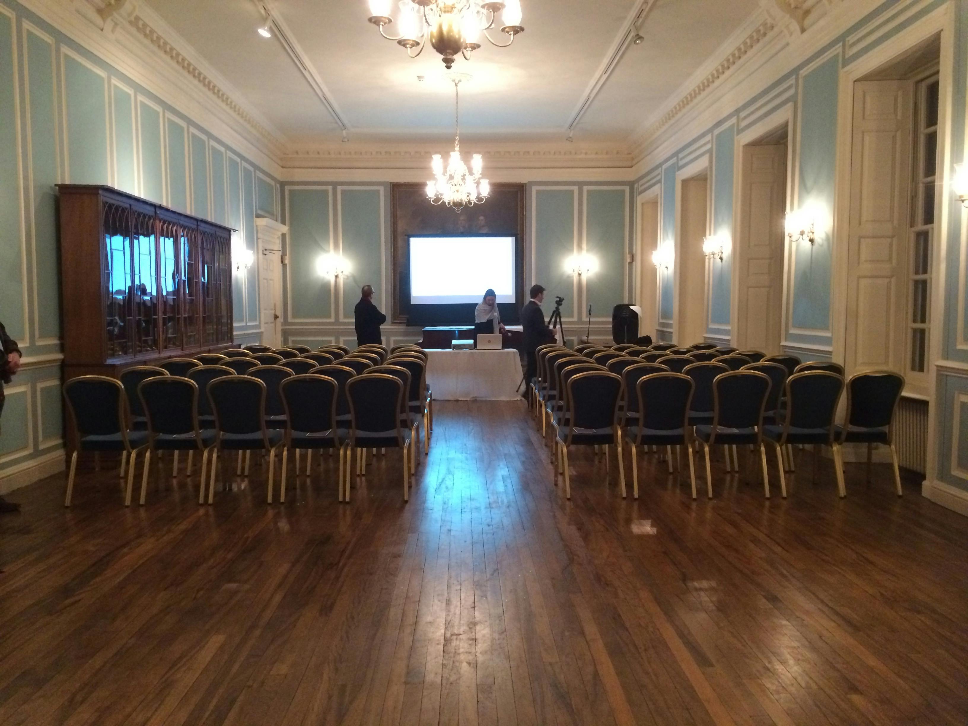 Meeting room at The Adderley, Marlborough College, ideal for corporate events and seminars.