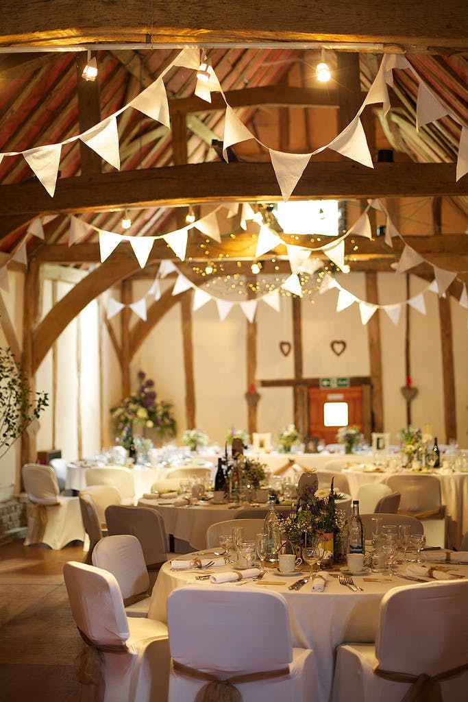 Historic Charm venue with rustic beams, ideal for weddings and gatherings near London.