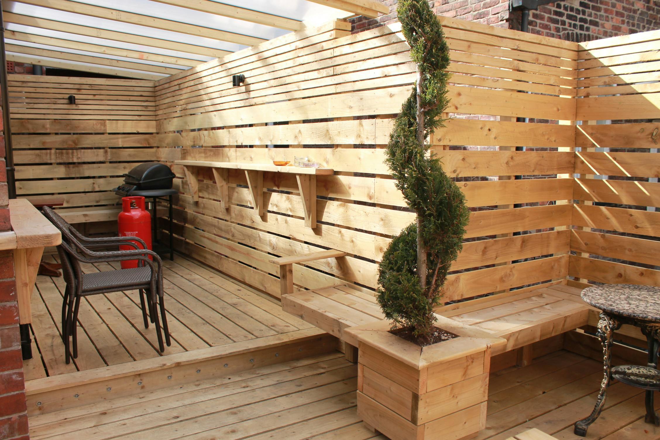 Roof Terrace at Embrace: The House of Spirits, ideal for networking events and gatherings.