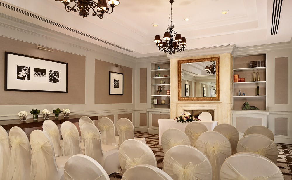 Hyatt Regency Birmingham Drawing Room, elegant meeting space for weddings and corporate events.