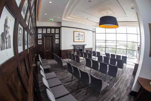 Allianz Stadium Council Room with modern design, ideal for meetings and networking events.