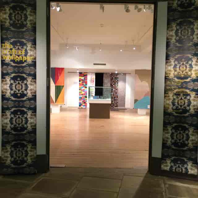 Contemporary Gallery at Museum of the Home: vibrant art event space with bold decor.