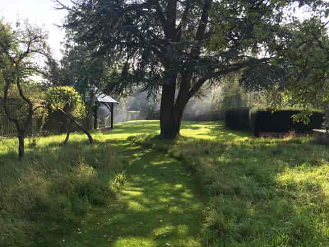 The Manor Somerset Estate: outdoor wedding and wellness retreat venue with natural backdrop.