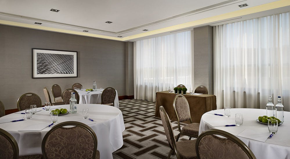 Fortissimo meeting room at Hyatt Regency Birmingham, ideal for workshops and conferences.