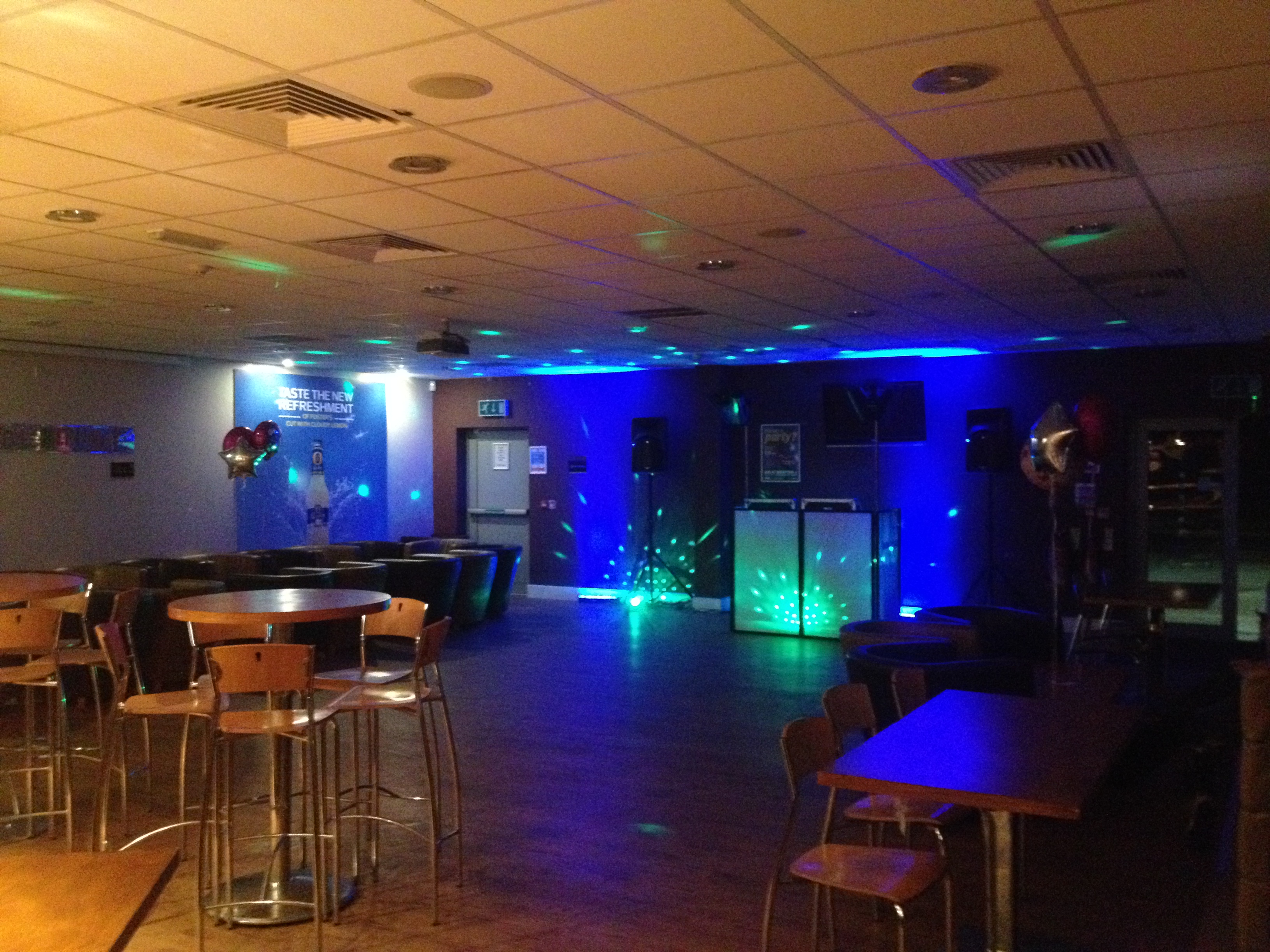 Versatile event space in PlayFootball York, perfect for gatherings and corporate functions. - Banner