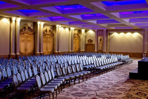 Empress Suite at The Grand Brighton: elegant conference space with arranged chairs.