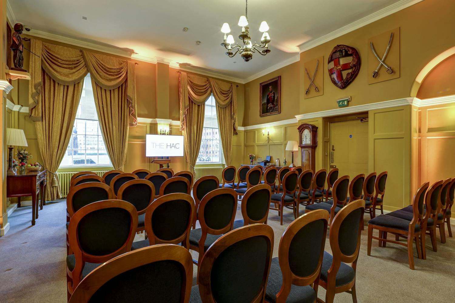 Elegant meeting room at HAC, perfect for intimate gatherings and presentations.