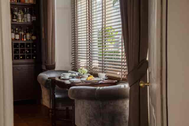 Cozy meeting space at The Hyde Restaurant & Bar, perfect for intimate gatherings and events.