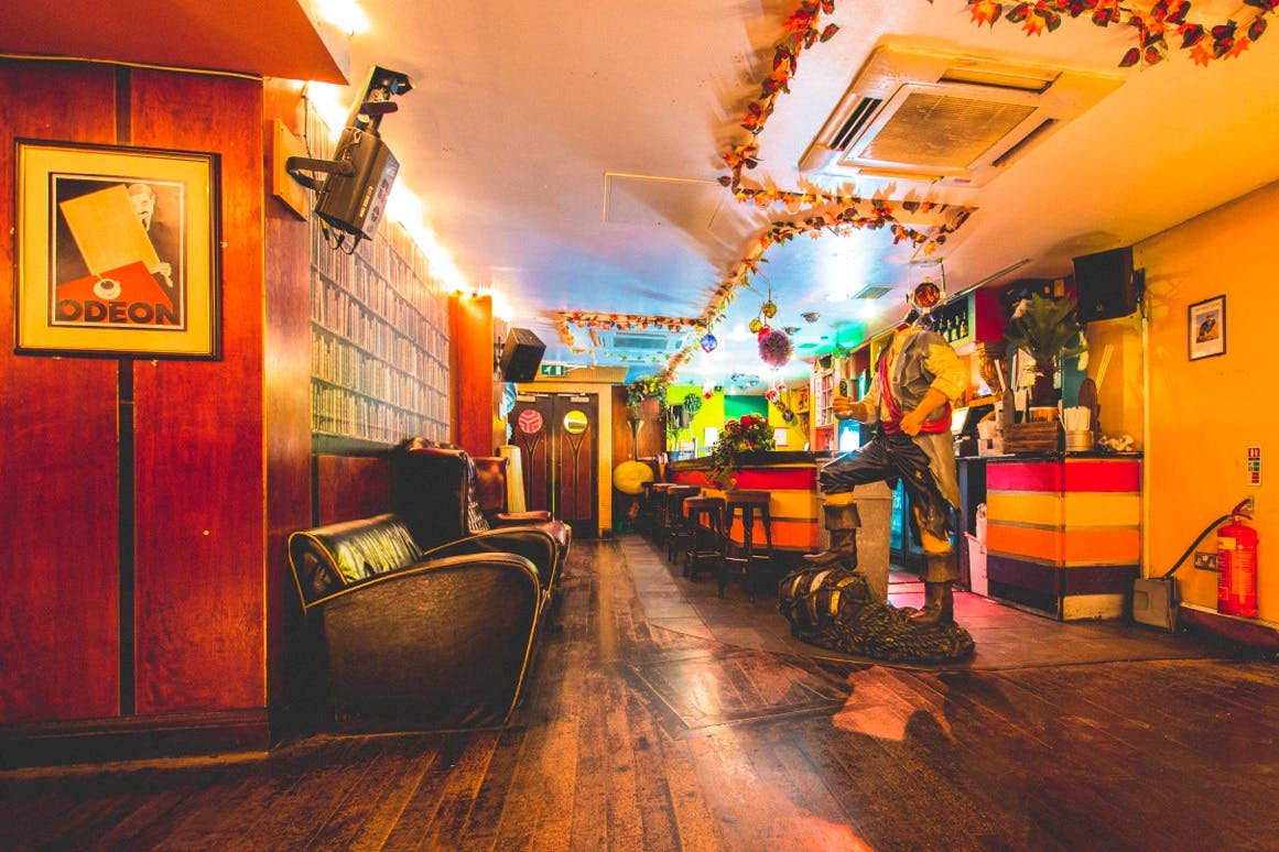 Vibrant event space in The Shoreditch, ideal for themed parties and social mixers.