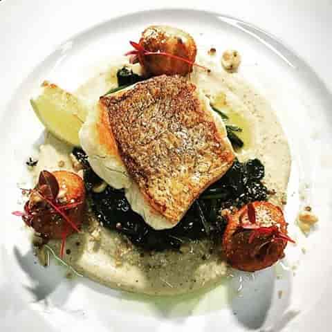 Elegant banquet entree at The Colonel Fawcett, ideal for VIP gala and board dinner catering.