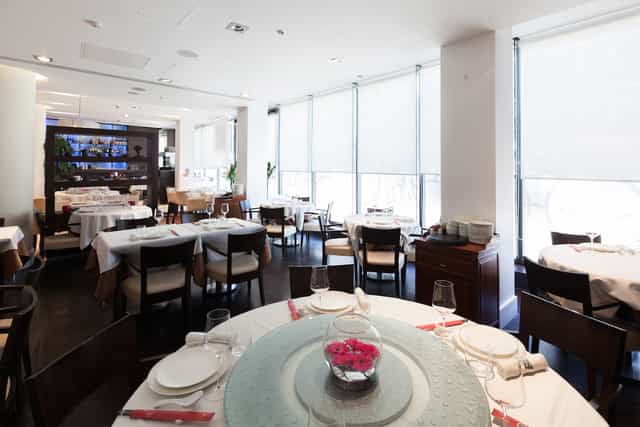 Private Dining Room 2 at Bright Courtyard Club, elegant space for intimate events and meetings.