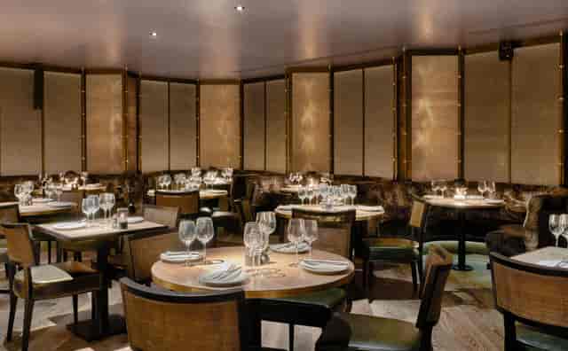 Sophisticated dining space at Old Compton, ideal for corporate dinners and intimate gatherings.