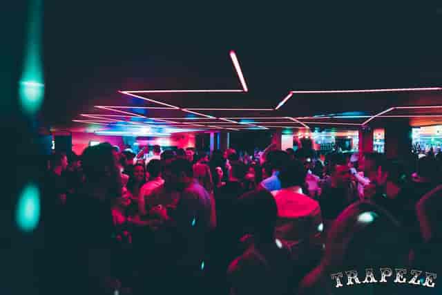 Vibrant event space at The Basement Club, perfect for networking and celebrations.