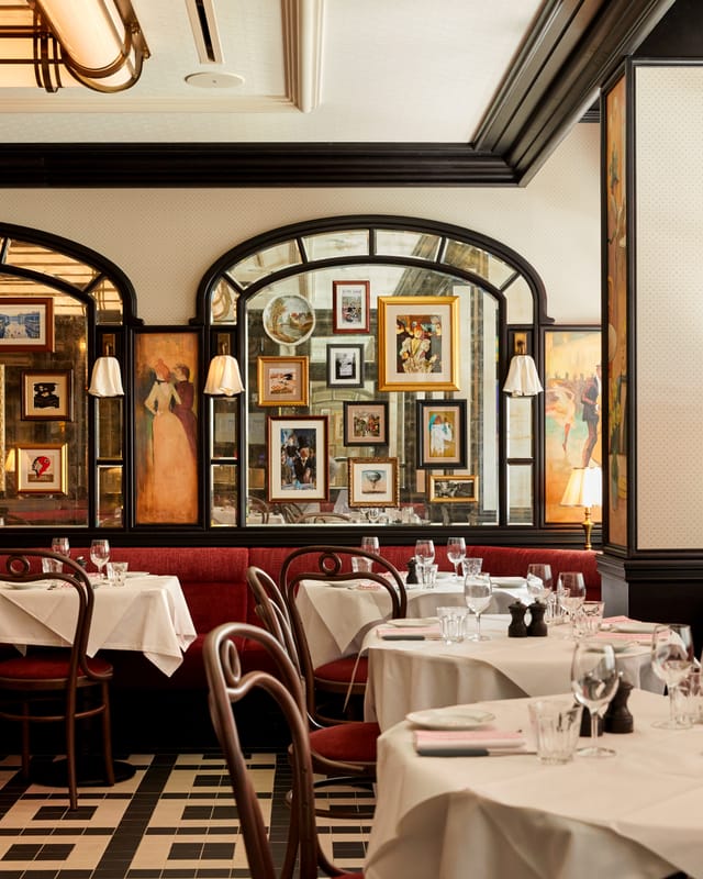 Elegant Tasting Room at The Don, ornate dining space for VIP luncheons and corporate dinners.
