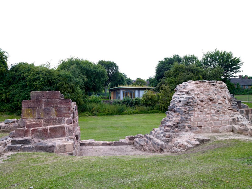 Outdoor venue with historical ruins in Weoley Castle for unique events and gatherings.