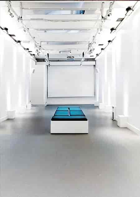 Minimalist White Space Leicester Square art gallery for intimate workshops and exhibitions.